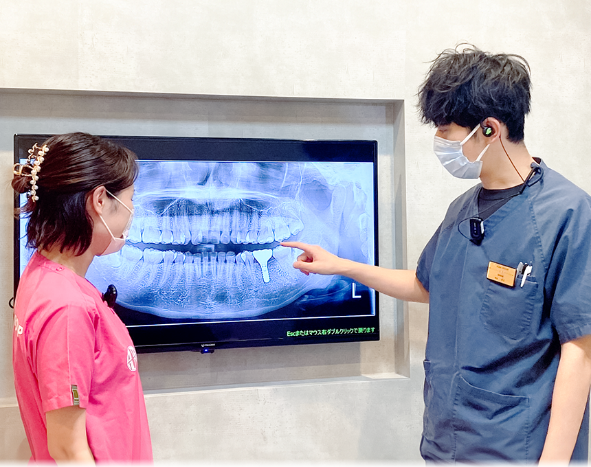 ALBA歯科＆矯正歯科溝の口マルイ院の削る量が少ない治療