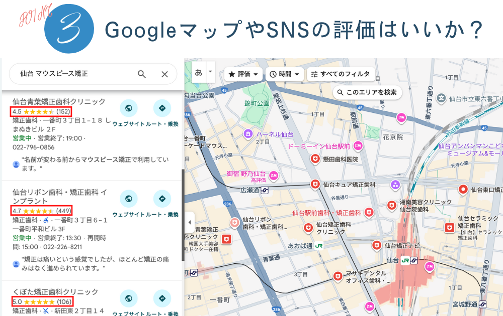 仙台マウスピースポイント3