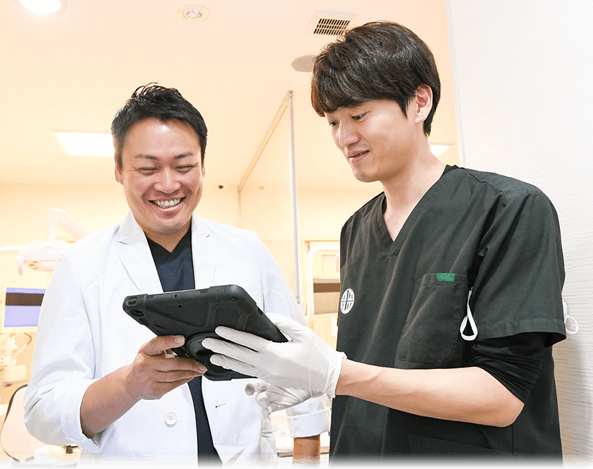 ALBA歯科＆矯正歯科新船橋院の痛みを抑えた治療