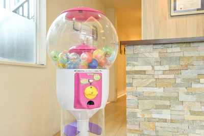 小児歯科の治療後のプレゼントです