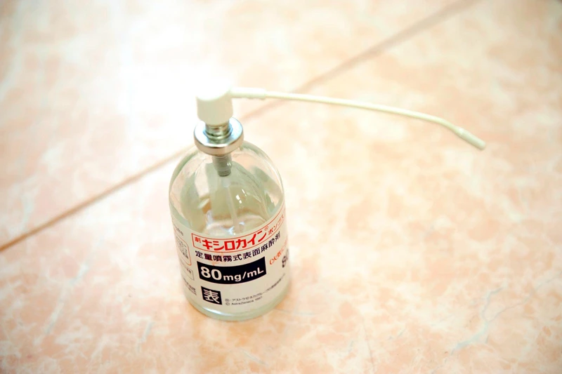 注射の痛みを抑える表面麻酔